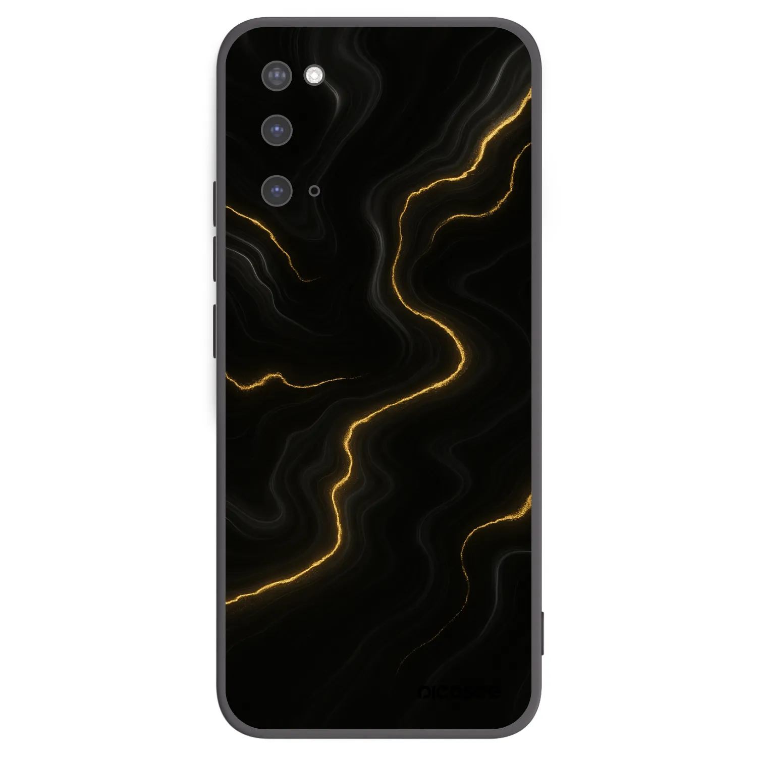 Picasee husă neagră din silicon pentru Samsung Galaxy S20 G980F - Thunder