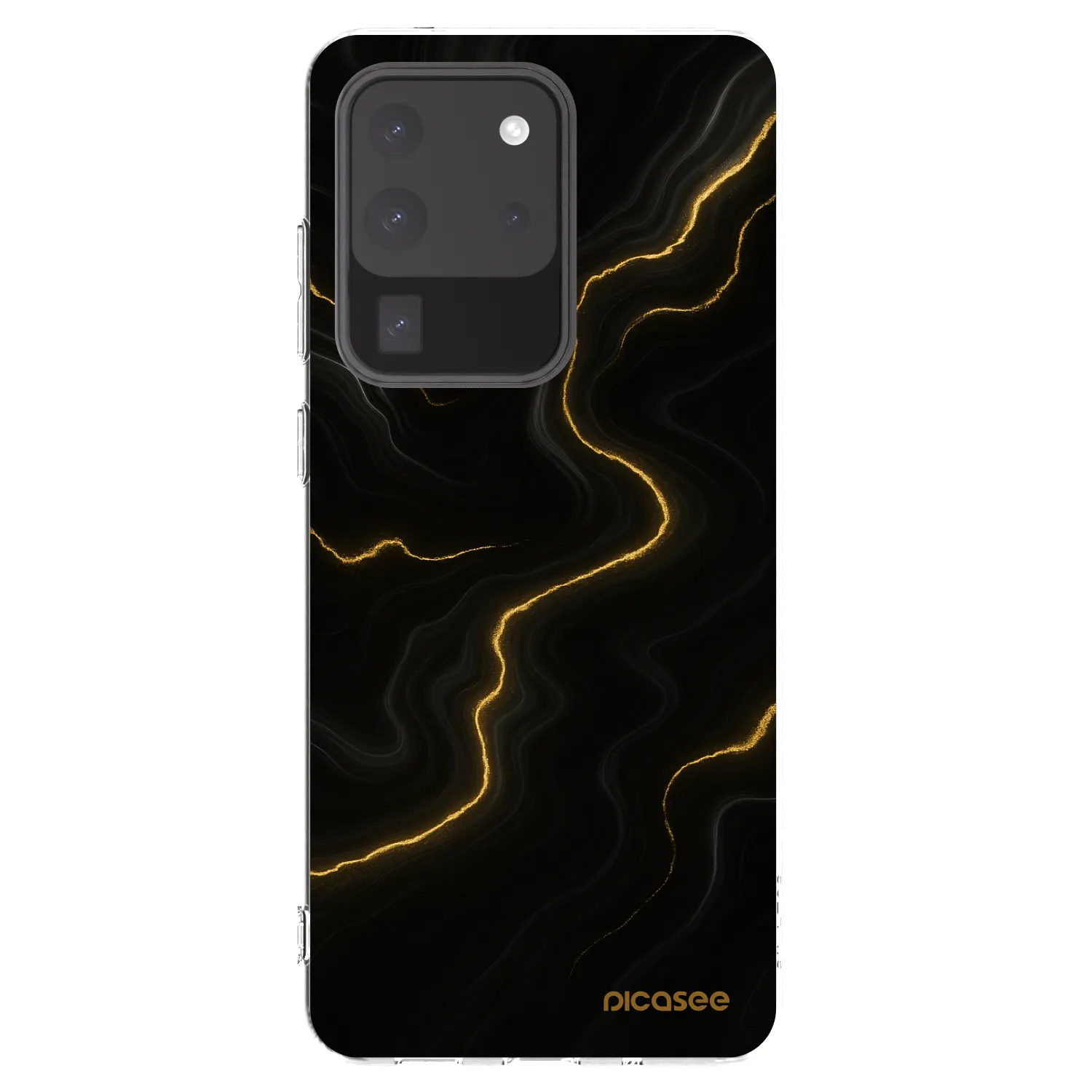 Picasee husă transparentă din silicon pentru Samsung Galaxy S20 Ultra 5G G988F - Thunder