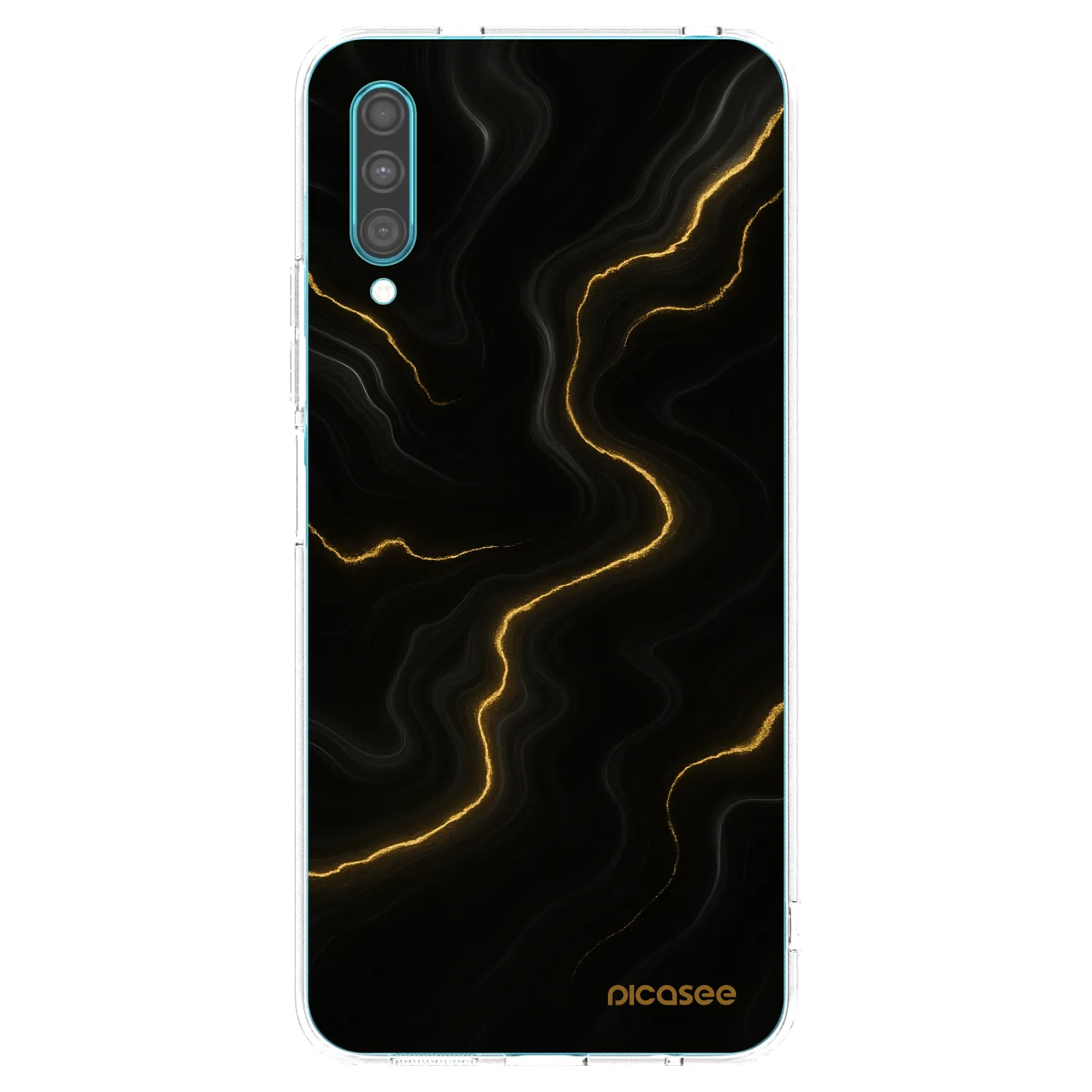 Picasee husă transparentă din silicon pentru Samsung Galaxy A30s A307F - Thunder