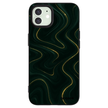 Picasee husă neagră din silicon pentru Apple iPhone 12 Pro - Vawes