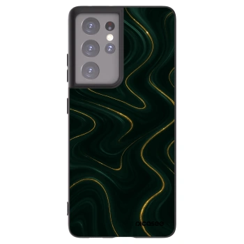 Picasee husă neagră din silicon pentru Samsung Galaxy S21 Ultra 5G G998B - Vawes