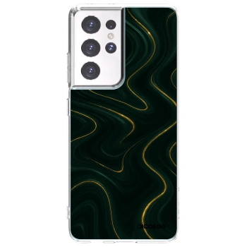 Picasee husă transparentă din silicon pentru Samsung Galaxy S21 Ultra 5G G998B - Vawes
