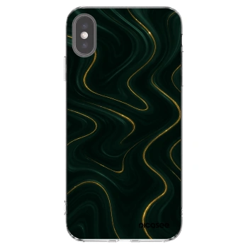 Picasee husă transparentă din silicon pentru Apple iPhone XS Max - Vawes