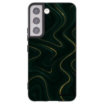 Picasee husă neagră din silicon pentru Samsung Galaxy S22 5G - Vawes