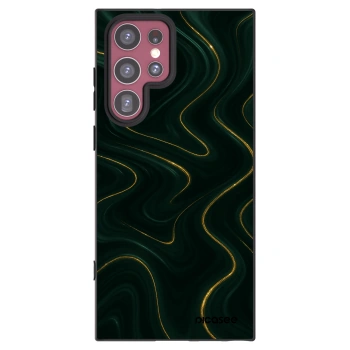 Picasee husă neagră din silicon pentru Samsung Galaxy S22 Ultra 5G - Vawes