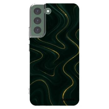 Picasee husă transparentă din silicon pentru Samsung Galaxy S22+ 5G - Vawes
