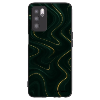 Picasee husă neagră din silicon pentru OPPO A16s - Vawes