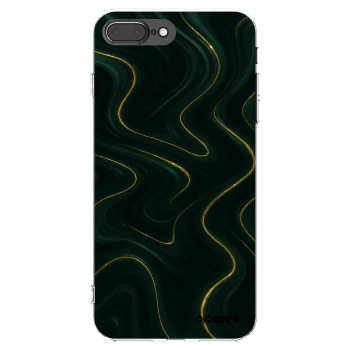 Picasee husă transparentă din silicon pentru Apple iPhone 8 Plus - Vawes