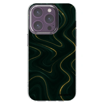 Picasee husă transparentă din silicon pentru Apple iPhone 14 Pro - Vawes