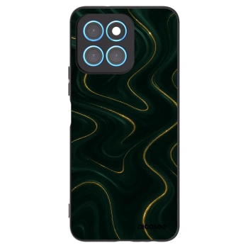 Picasee husă neagră din silicon pentru Honor X6 - Vawes