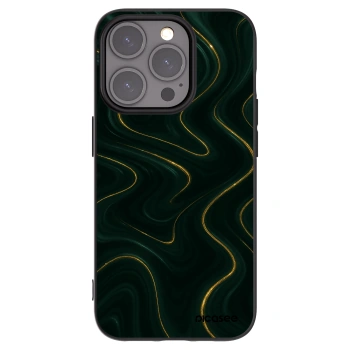 Picasee husă neagră din silicon pentru Apple iPhone 15 Pro - Vawes