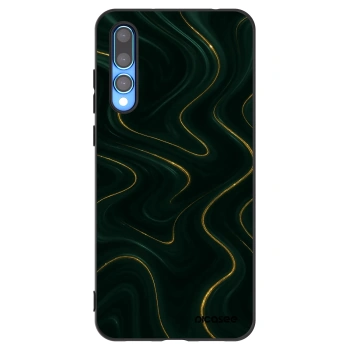 Picasee husă neagră din silicon pentru Huawei P20 Pro - Vawes