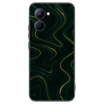 Picasee husă neagră din silicon pentru Realme C33 (2023) - Vawes