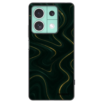 Picasee husă neagră din silicon pentru Xiaomi Redmi Note 13 5G - Vawes