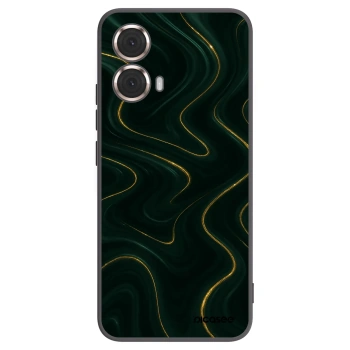Picasee husă neagră din silicon pentru Motorola Moto G85 - Vawes