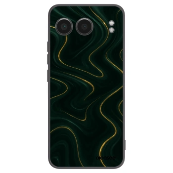 Picasee husă neagră din silicon pentru OnePlus Nord 4 - Vawes