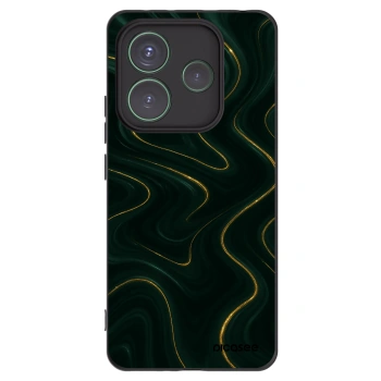 Picasee husă neagră din silicon pentru Xiaomi Redmi Note 14 5G - Vawes