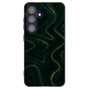 Picasee husă neagră din silicon pentru Samsung Galaxy S25 5G - Vawes