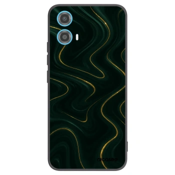 Picasee husă neagră din silicon pentru Motorola Moto G34 5G - Vawes