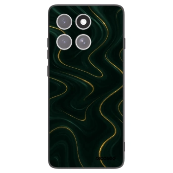 Picasee husă neagră din silicon pentru Motorola Edge 60 Fusion - Vawes
