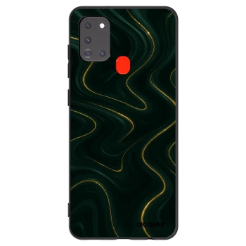 Picasee husă neagră din silicon pentru Samsung Galaxy A21s - Vawes