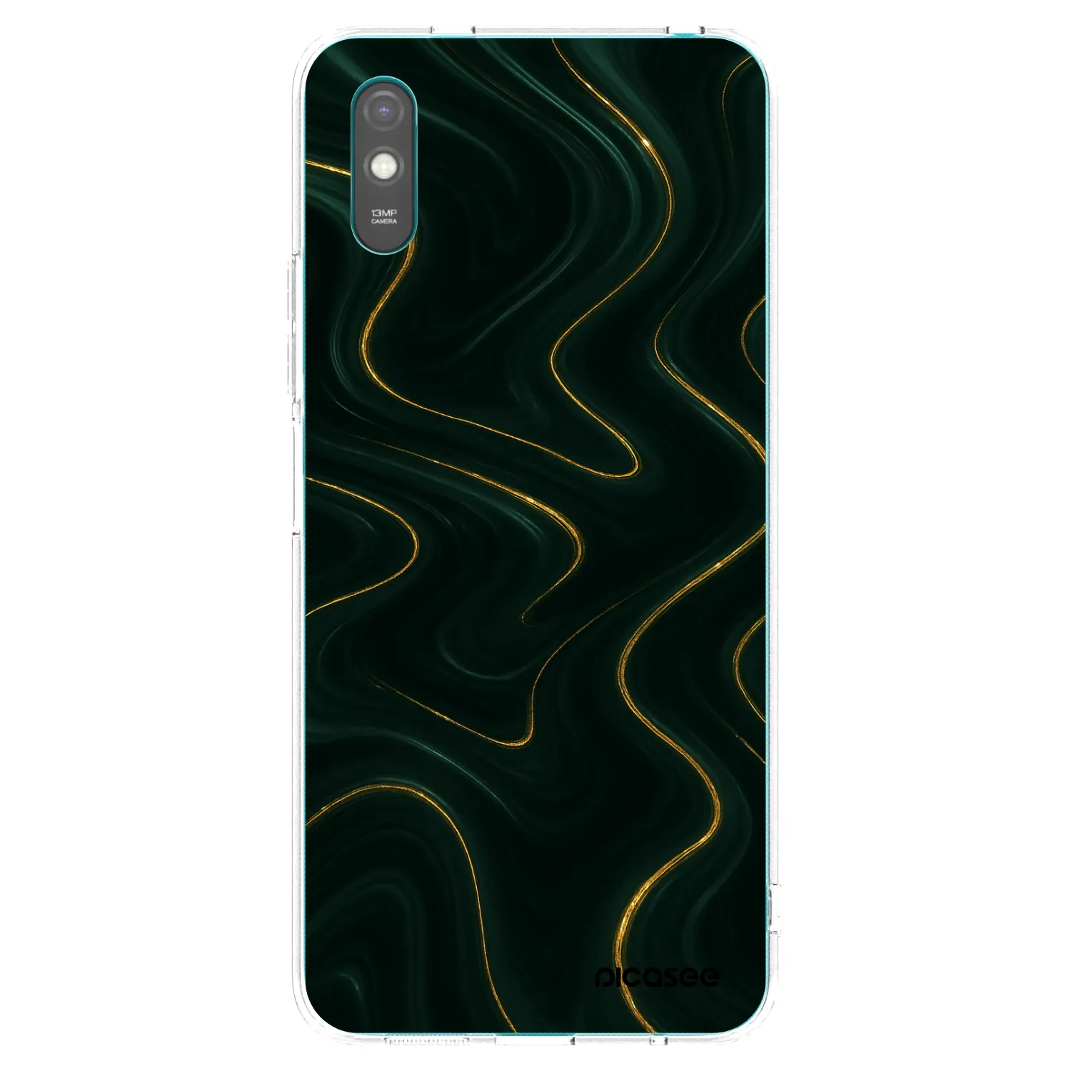 Picasee husă transparentă din silicon pentru Xiaomi Redmi 9A - Vawes