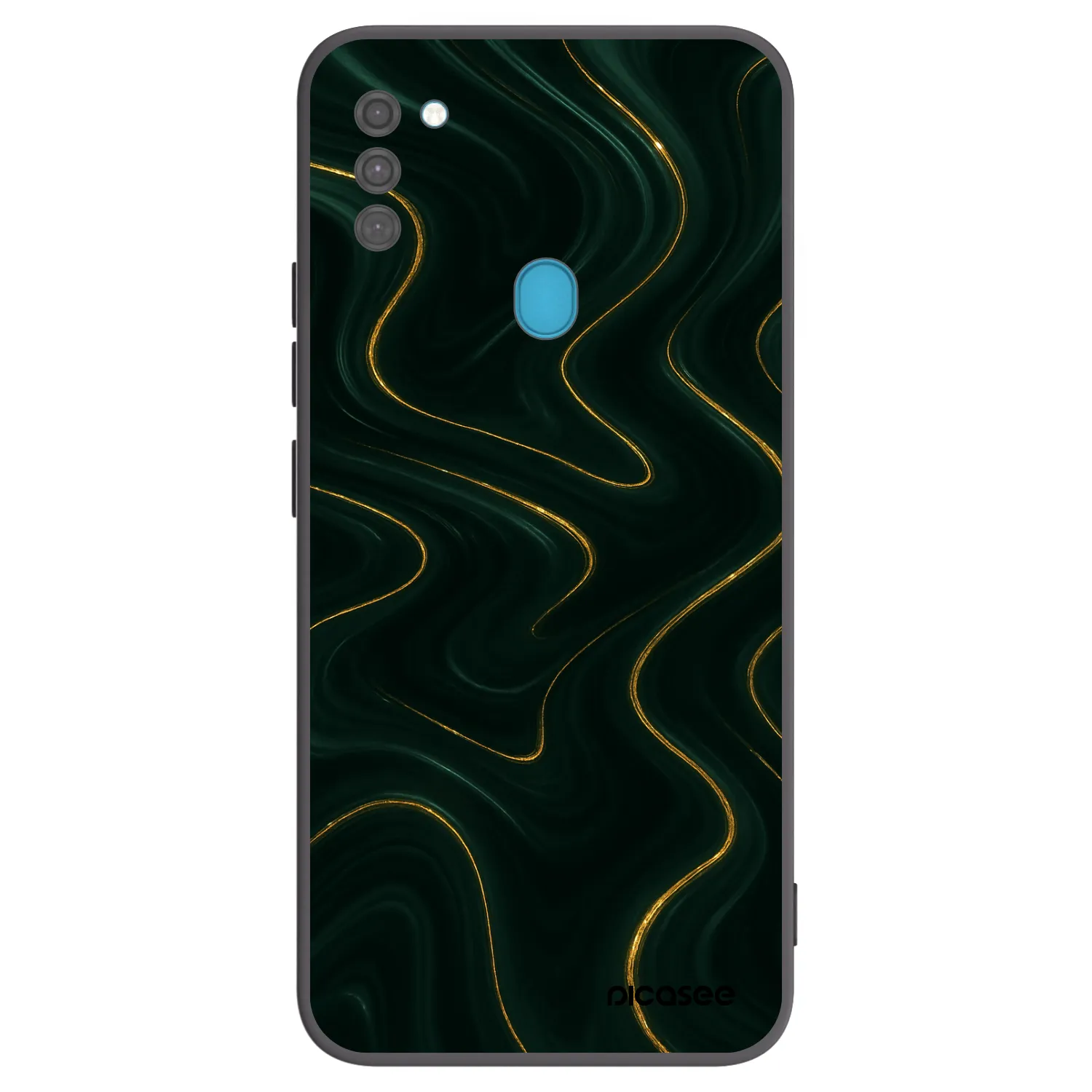 Picasee husă neagră din silicon pentru Samsung Galaxy M11 - Vawes