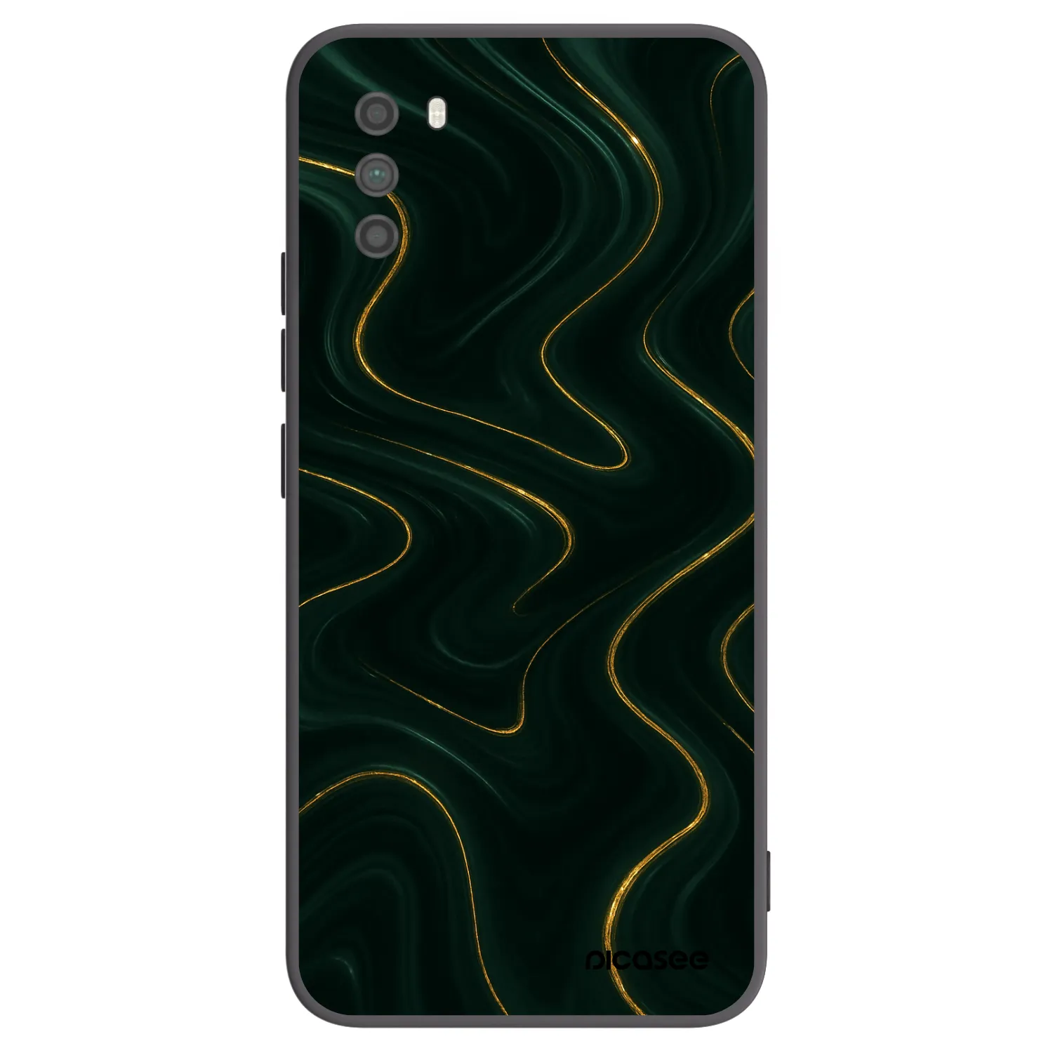 Picasee husă neagră din silicon pentru Xiaomi Poco M3 - Vawes