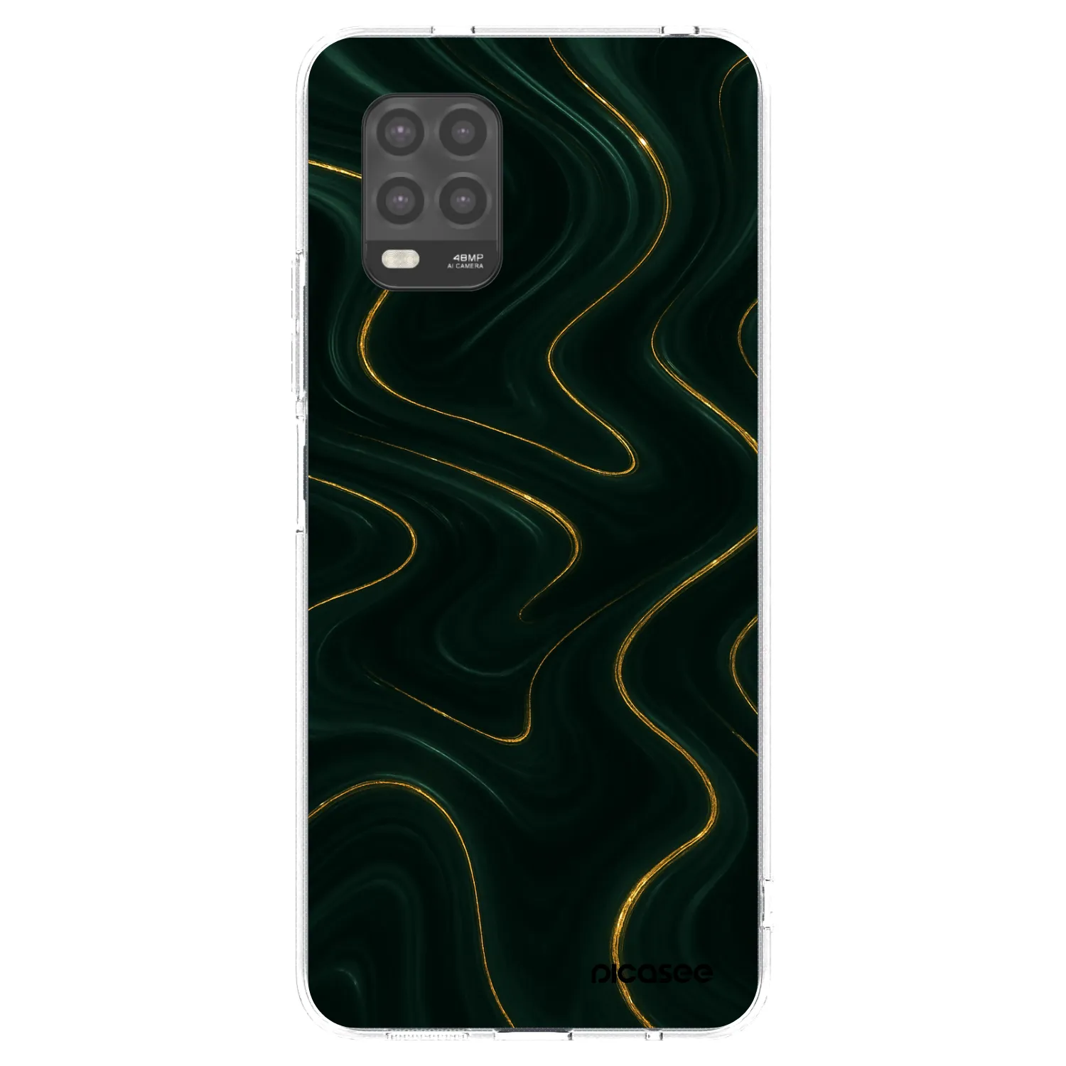 Picasee husă transparentă din silicon pentru Xiaomi Mi 10 Lite - Vawes