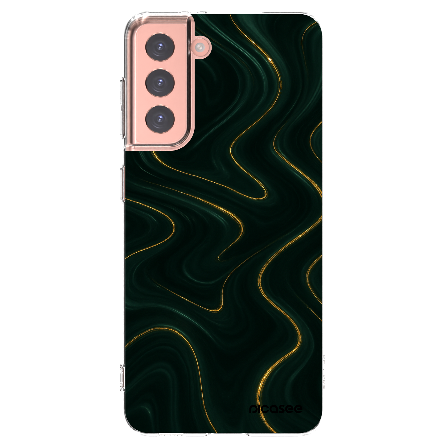 Picasee husă transparentă din silicon pentru Samsung Galaxy S21 5G G991B - Vawes