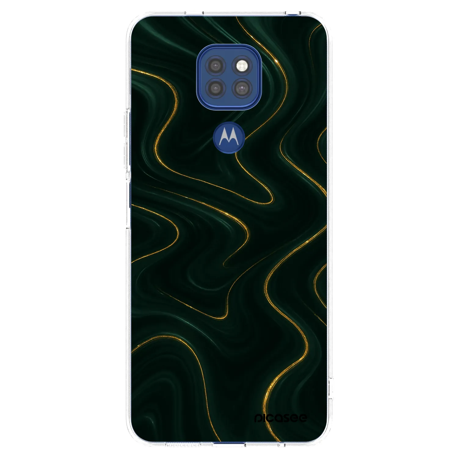 Picasee husă transparentă din silicon pentru Motorola Moto G9 Play - Vawes