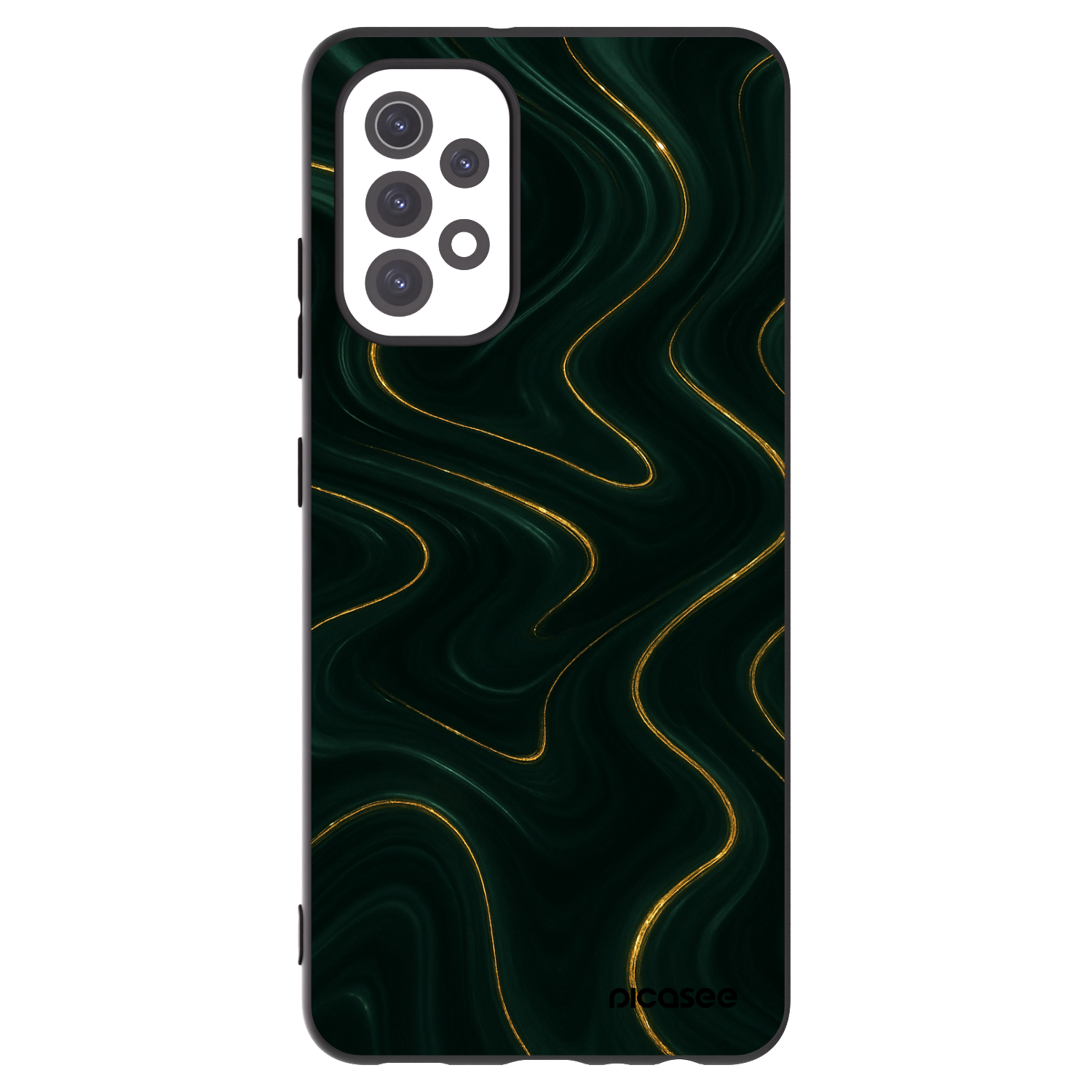 Picasee husă neagră din silicon pentru Samsung Galaxy A32 5G A326B - Vawes