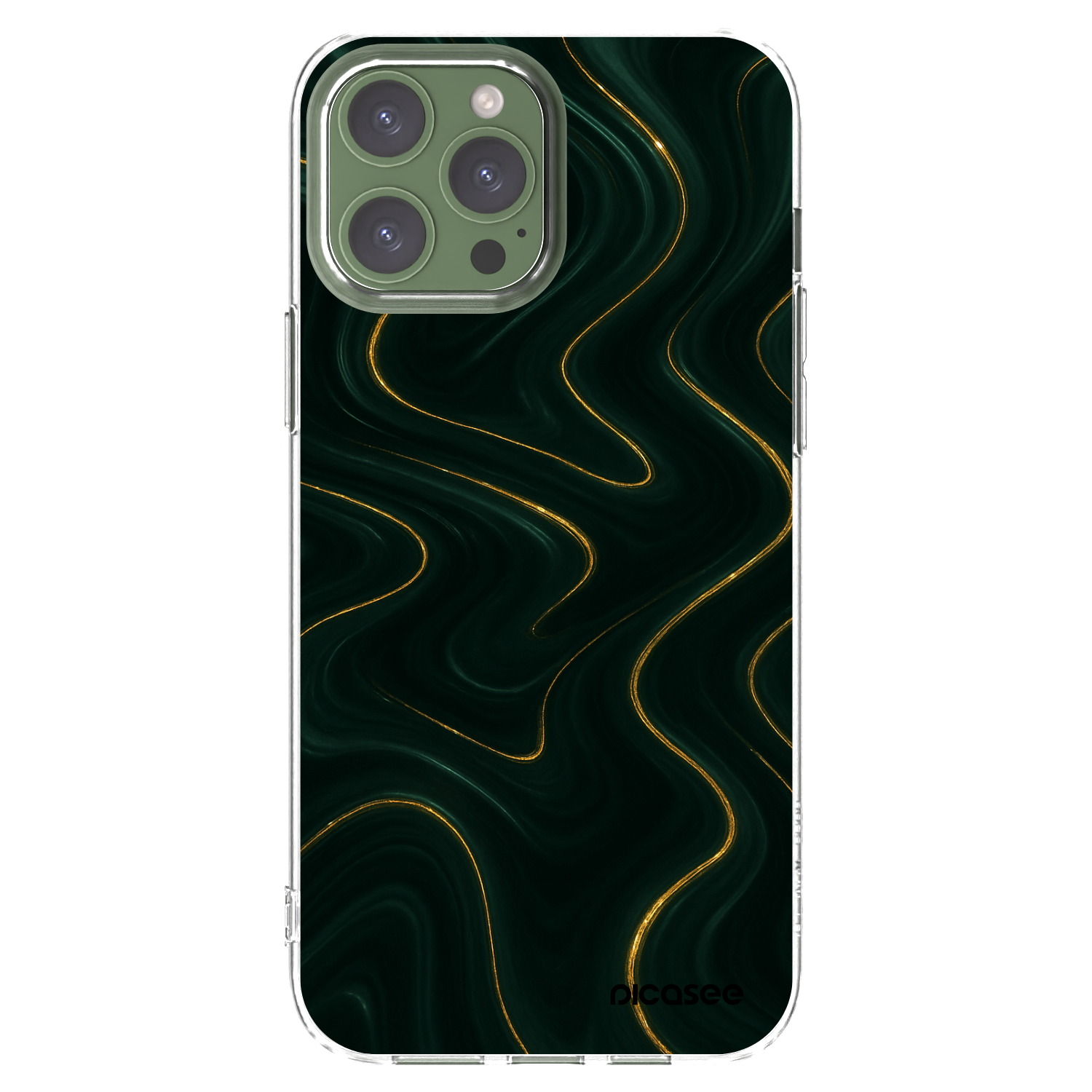 Picasee husă transparentă din silicon pentru Apple iPhone 13 Pro Max - Vawes