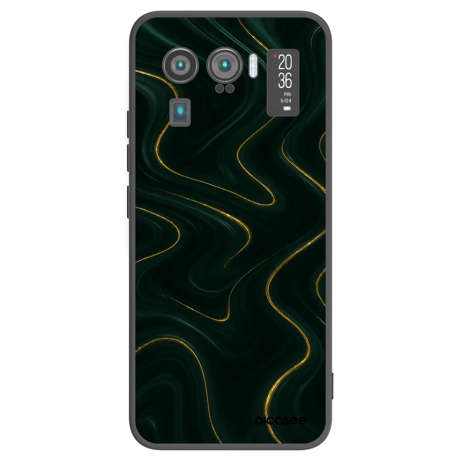 Picasee husă neagră din silicon pentru Xiaomi Mi 11 Ultra - Vawes