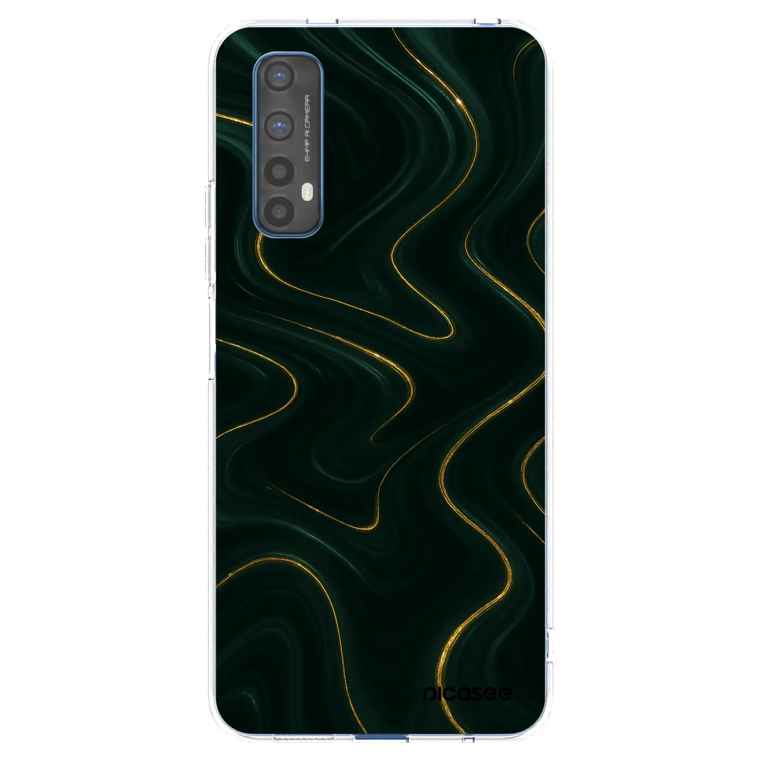 Picasee husă transparentă din silicon pentru Realme 7 - Vawes