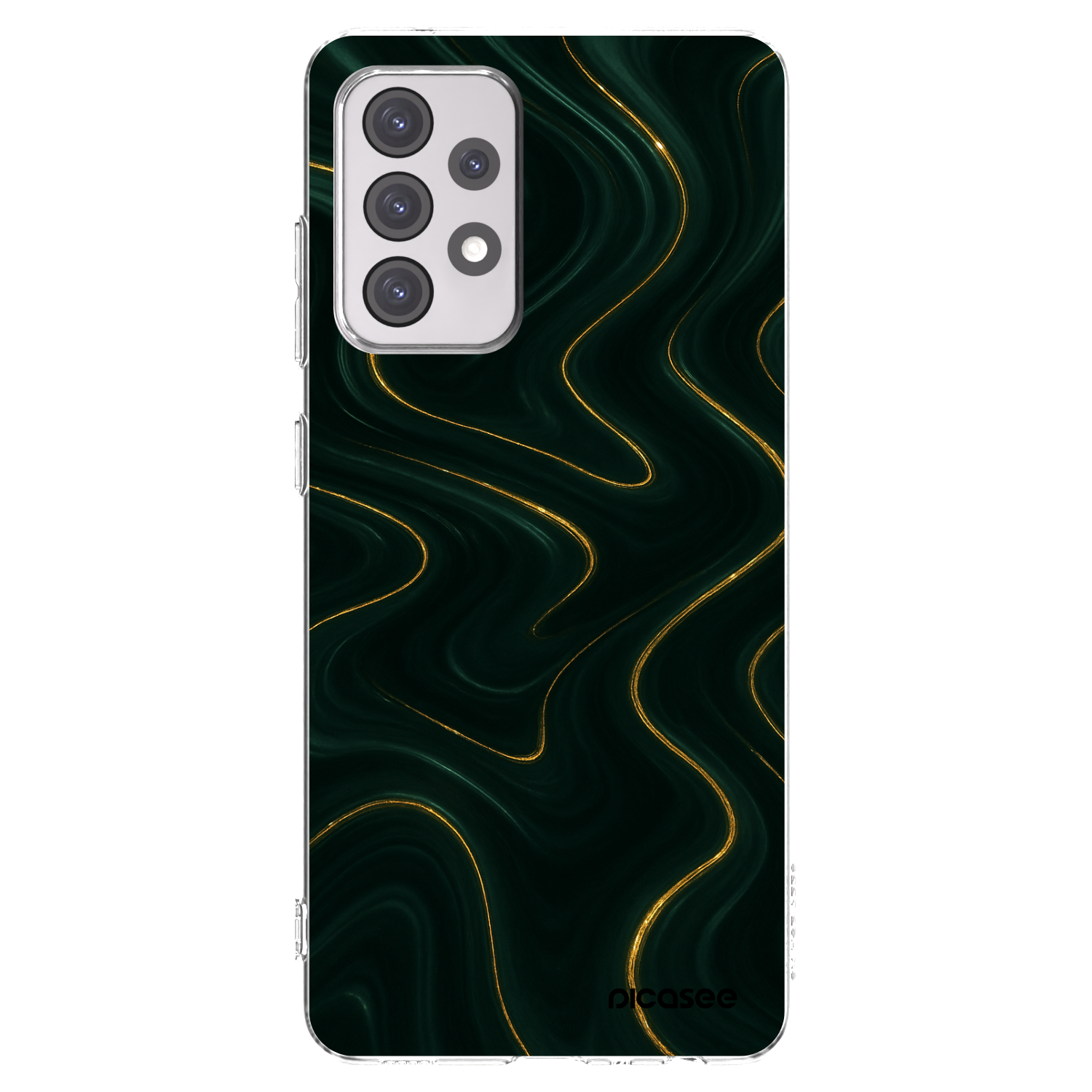 Picasee husă transparentă din silicon pentru Samsung Galaxy A52s 5G A528B - Vawes