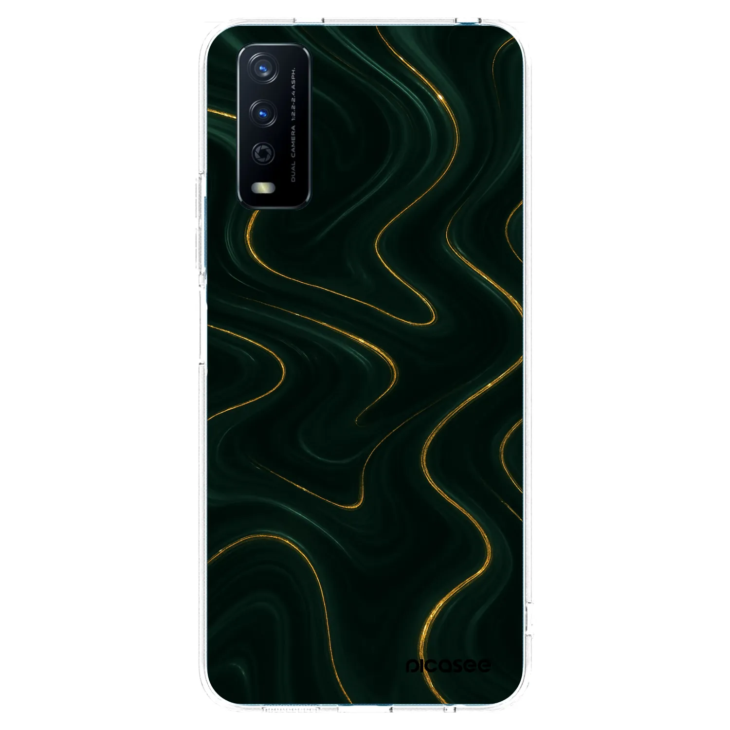 Picasee husă transparentă din silicon pentru Vivo Y11s - Vawes