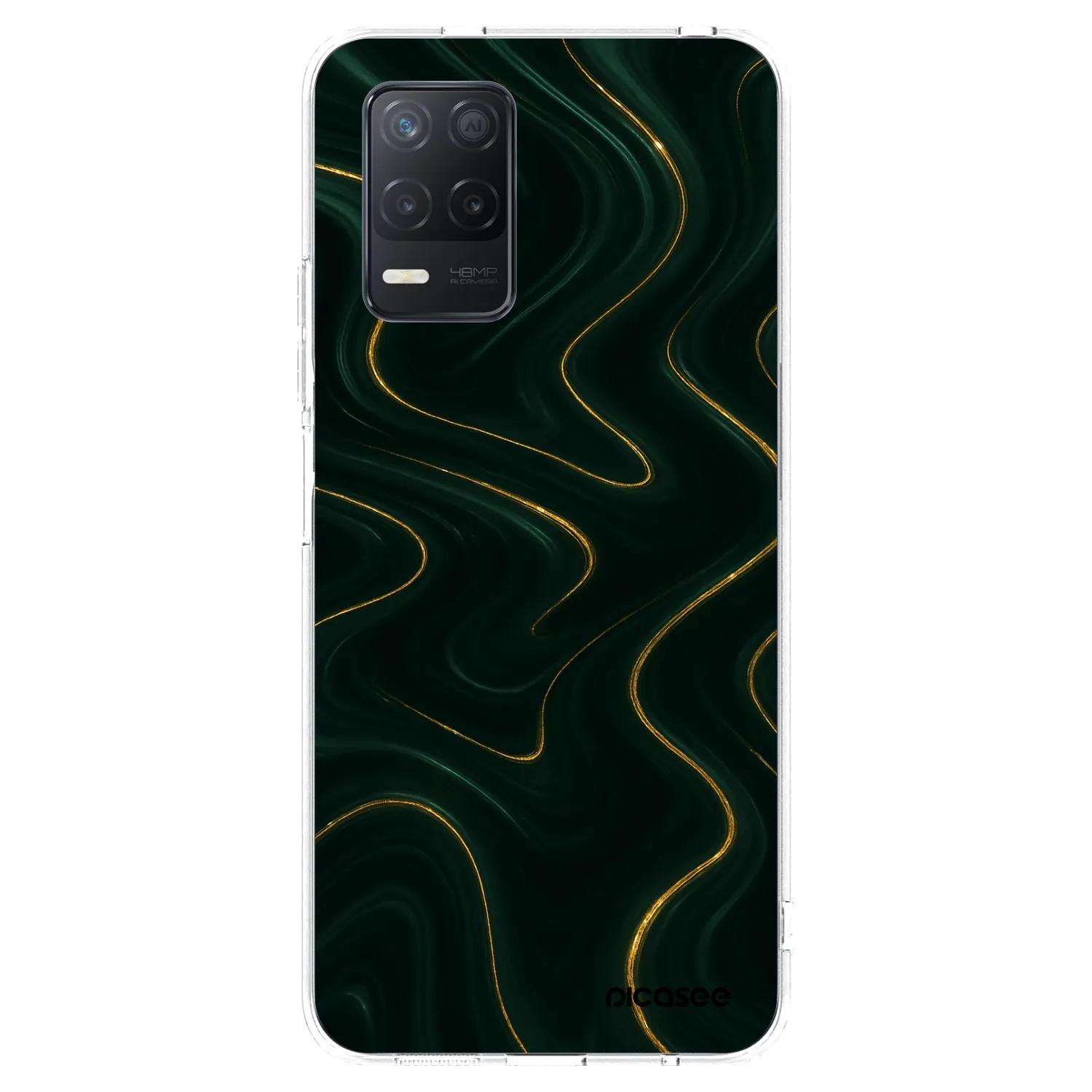Picasee husă transparentă din silicon pentru Realme 8 5G - Vawes