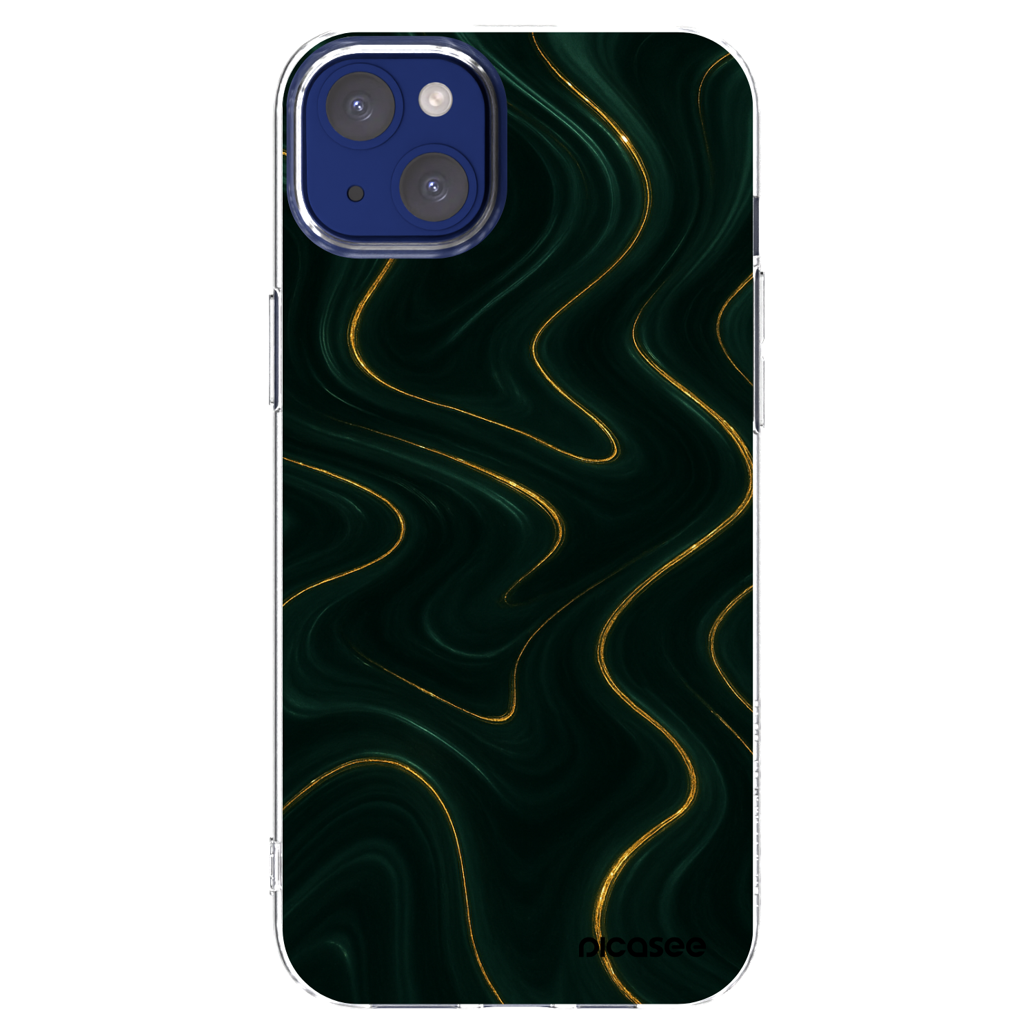 Picasee husă transparentă din silicon pentru Apple iPhone 14 Plus - Vawes