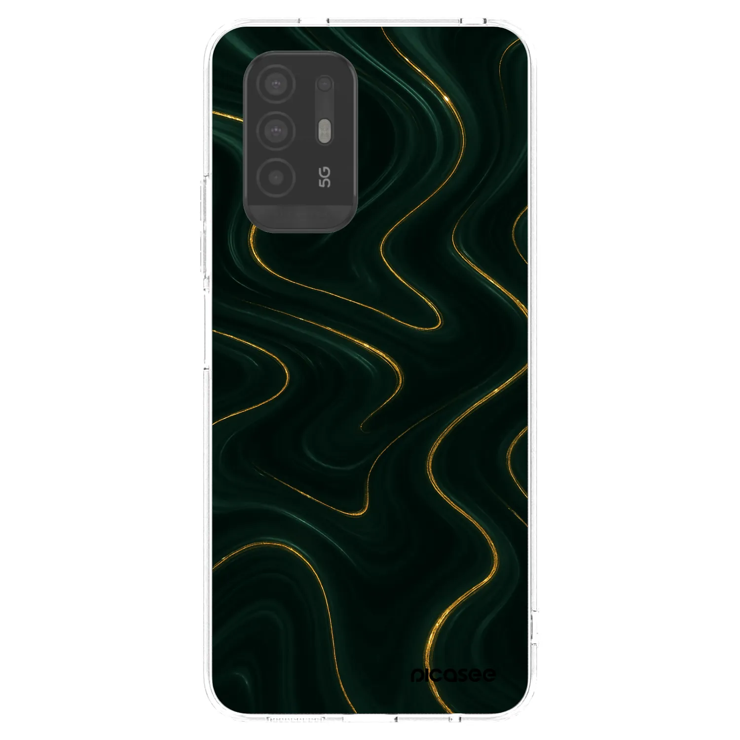 Picasee husă transparentă din silicon pentru OPPO A94 5G - Vawes