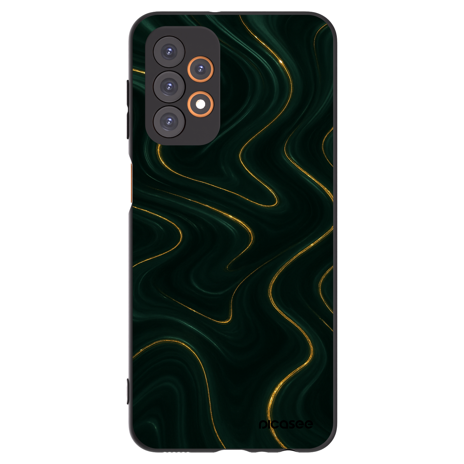 Picasee husă neagră din silicon pentru Samsung Galaxy A23 A236B 5G - Vawes