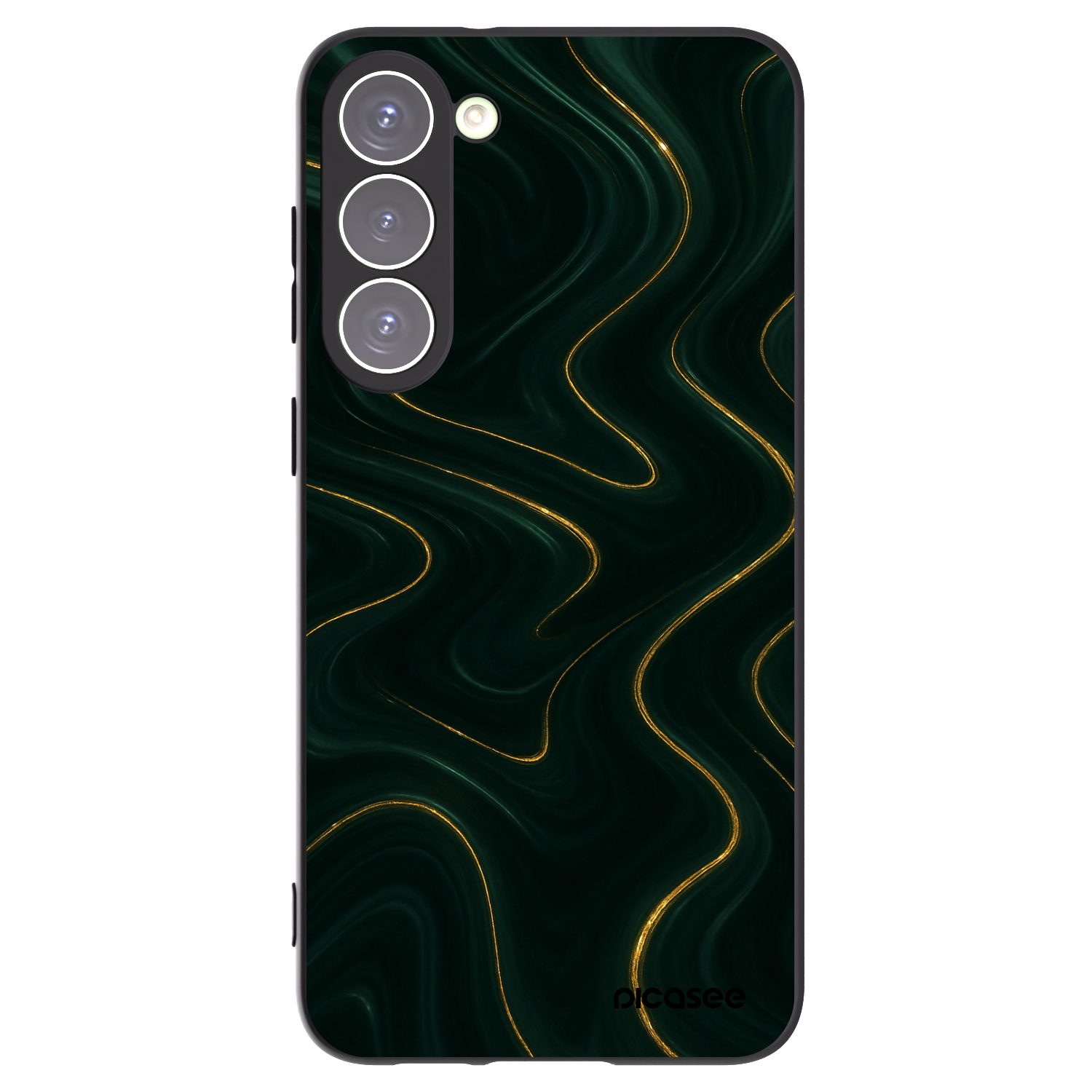 Picasee husă neagră din silicon pentru Samsung Galaxy S23+ 5G - Vawes