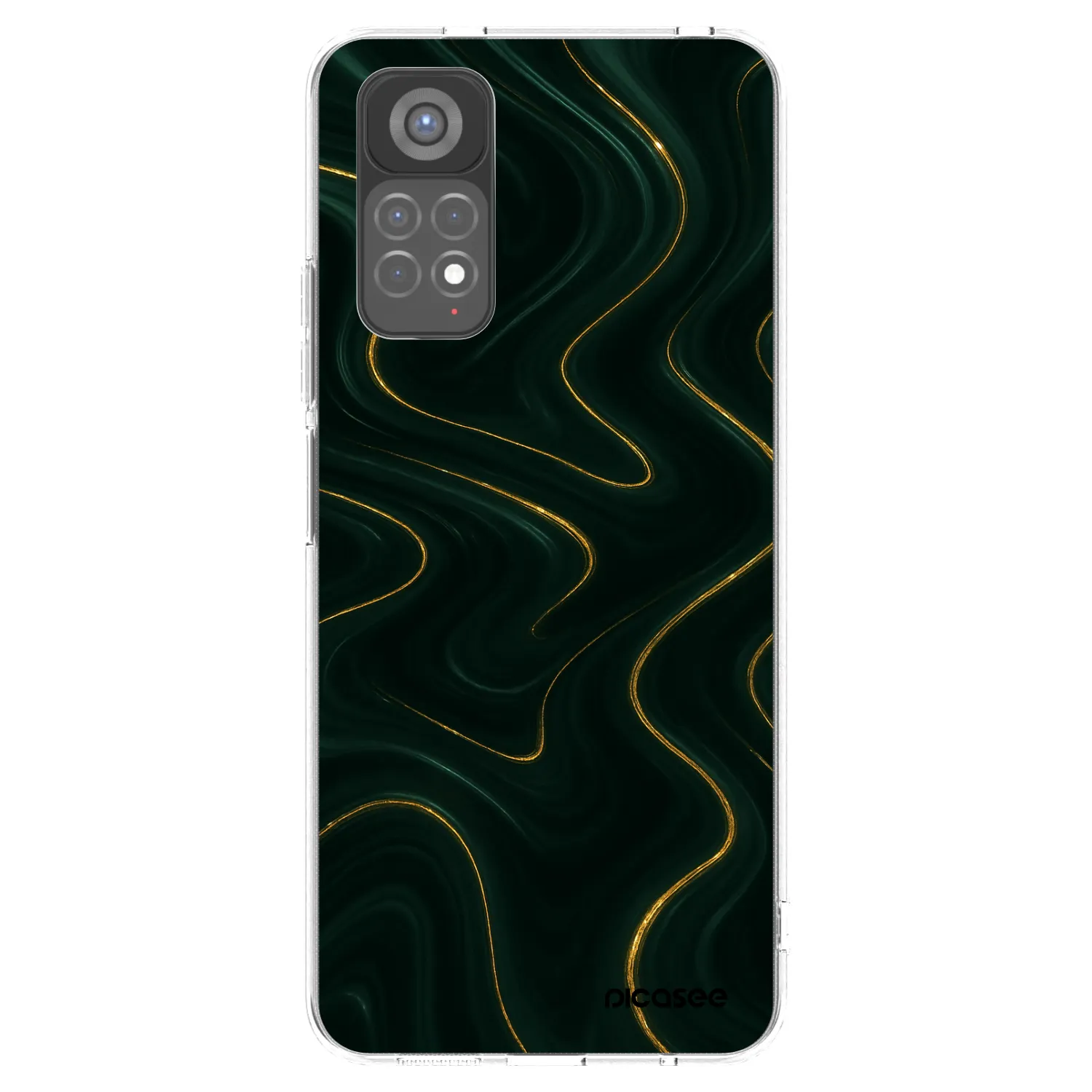 Picasee husă transparentă din silicon pentru Xiaomi Redmi Note 11S 5G - Vawes