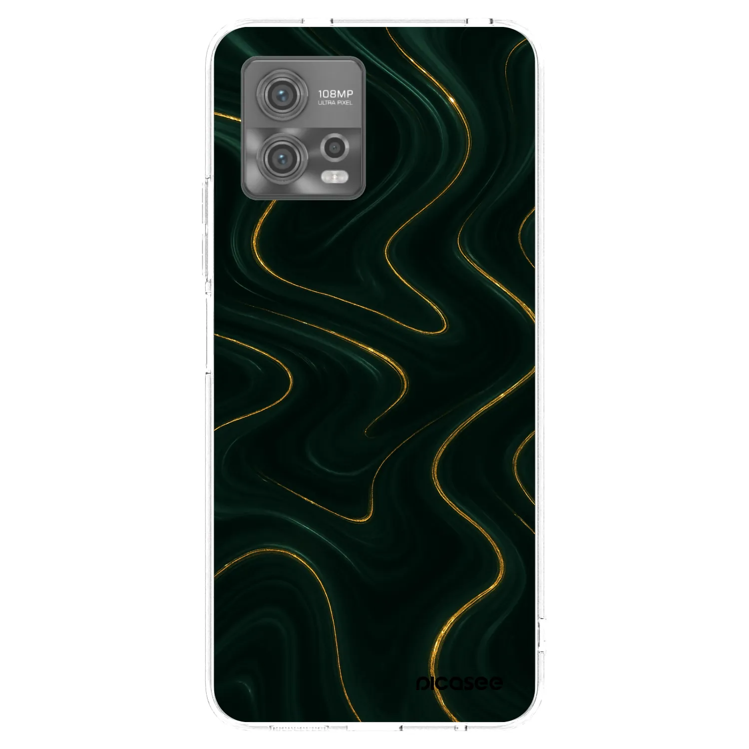 Picasee husă transparentă din silicon pentru Motorola Moto G72 - Vawes