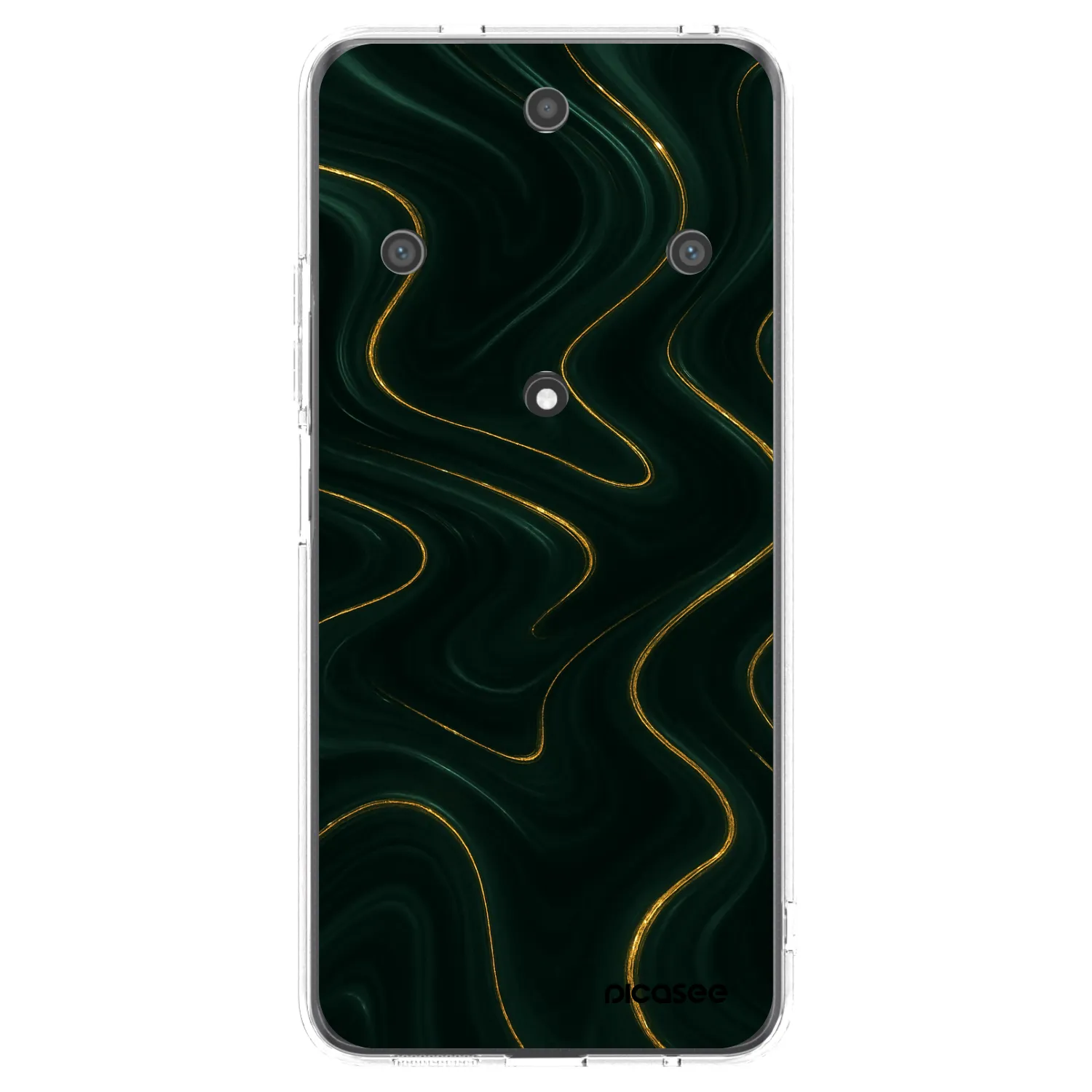 Picasee husă transparentă din silicon pentru Honor Magic5 Lite 5G - Vawes