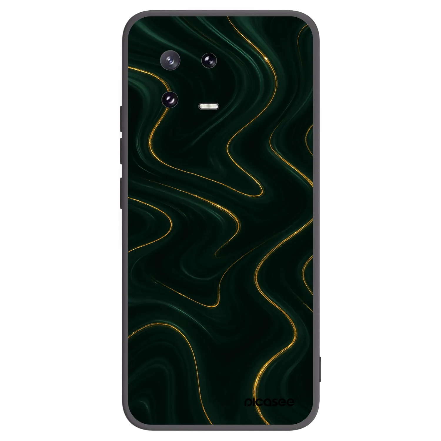 Picasee husă neagră din silicon pentru Xiaomi 13 Pro - Vawes