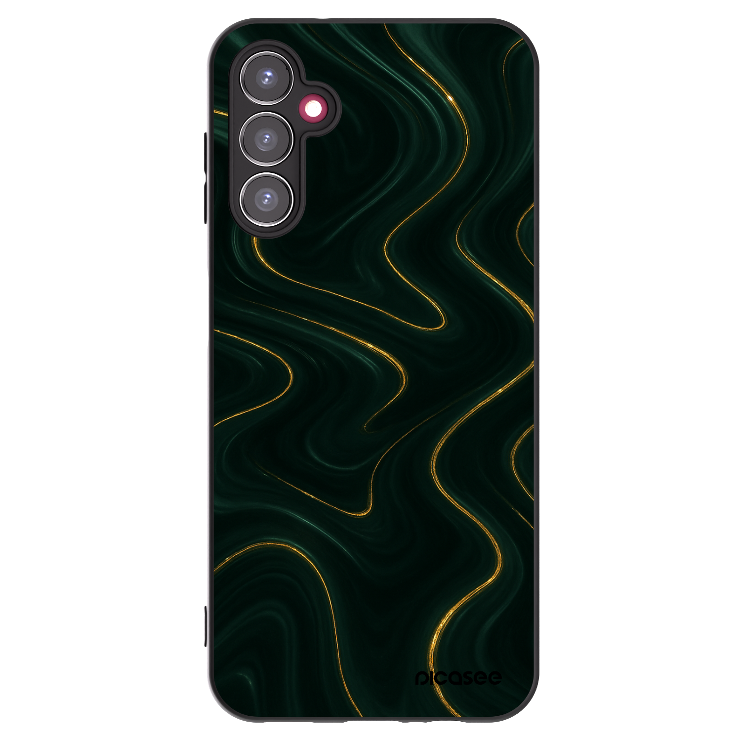 Picasee husă neagră din silicon pentru Samsung Galaxy A14 4G A145R - Vawes