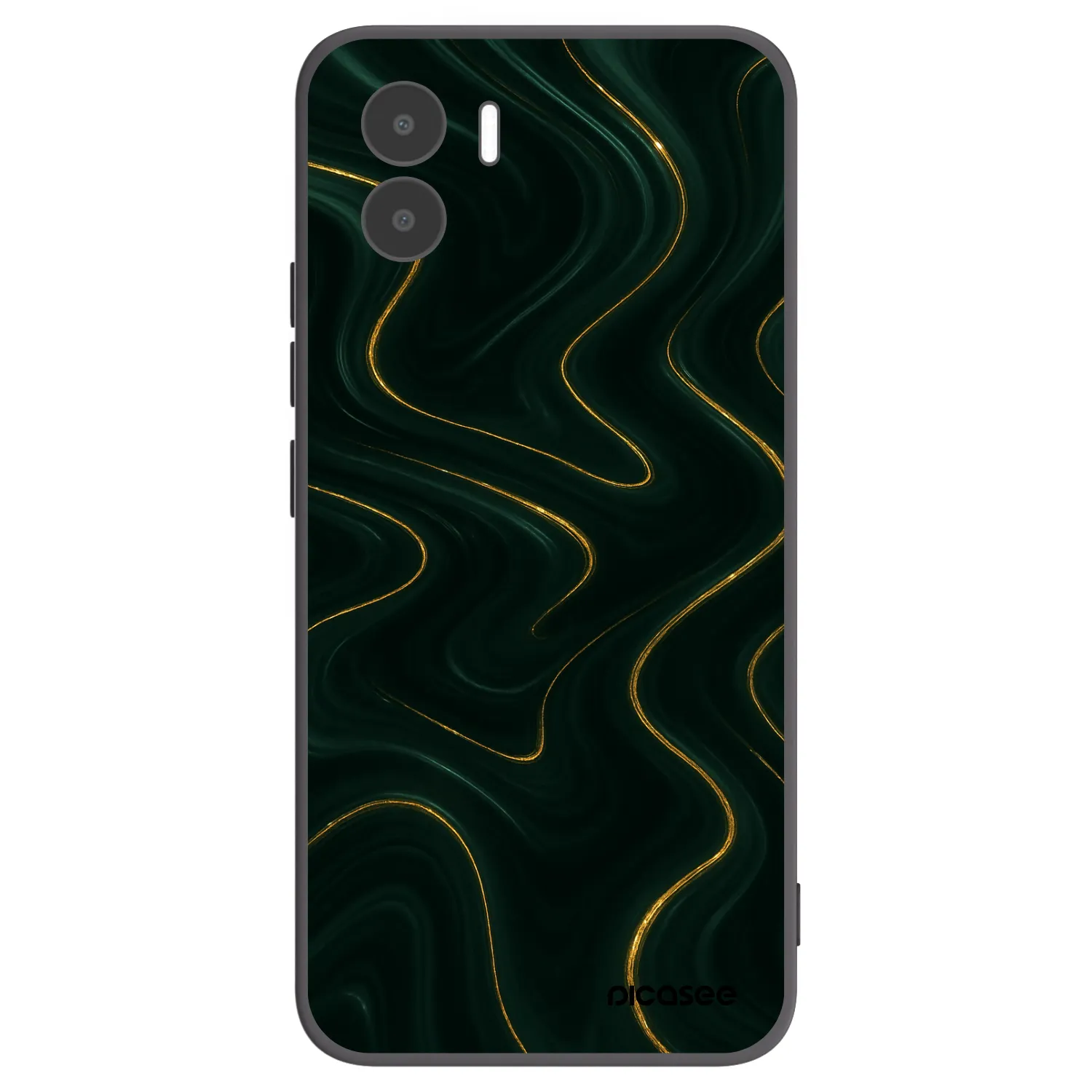 Picasee husă neagră din silicon pentru Xiaomi Redmi A2 - Vawes