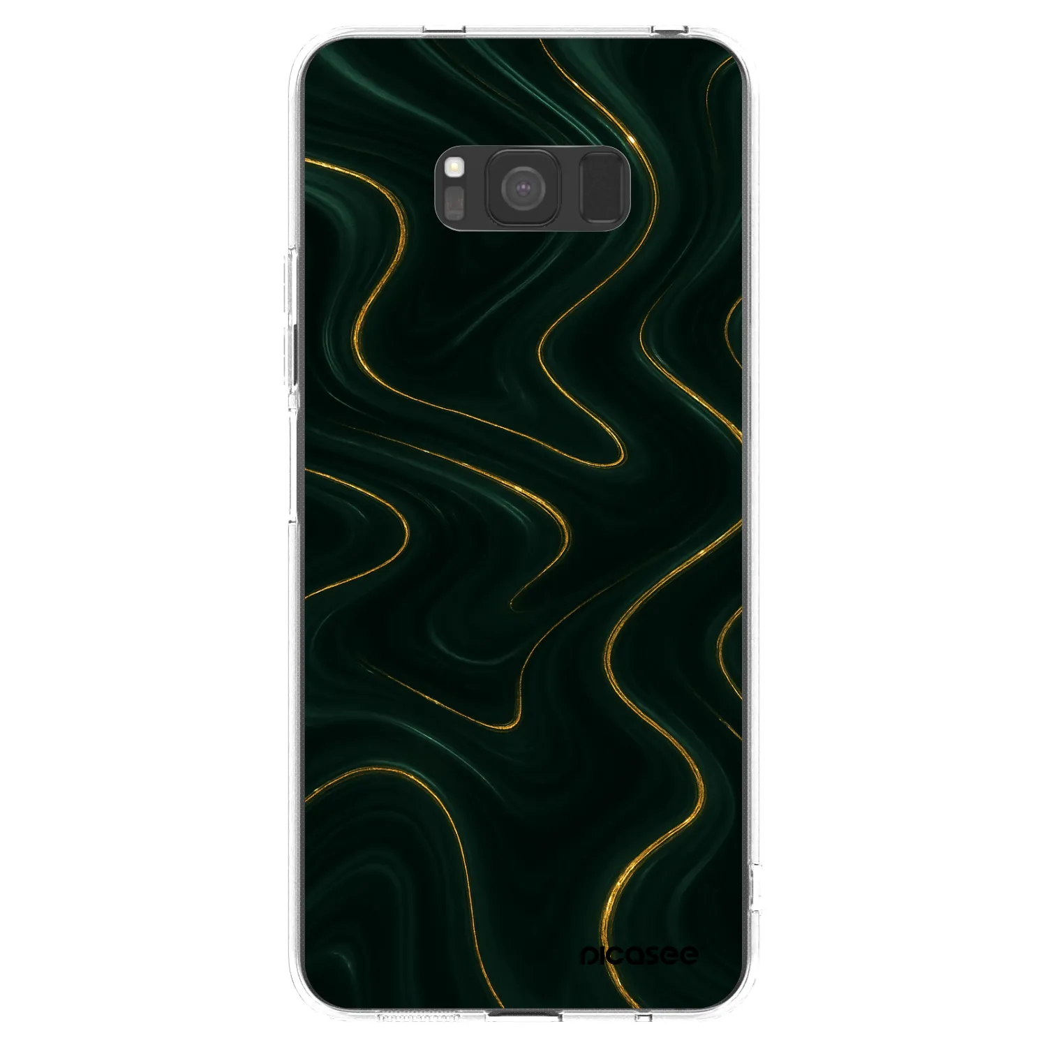 Picasee husă transparentă din silicon pentru Samsung Galaxy S8 G950F - Vawes