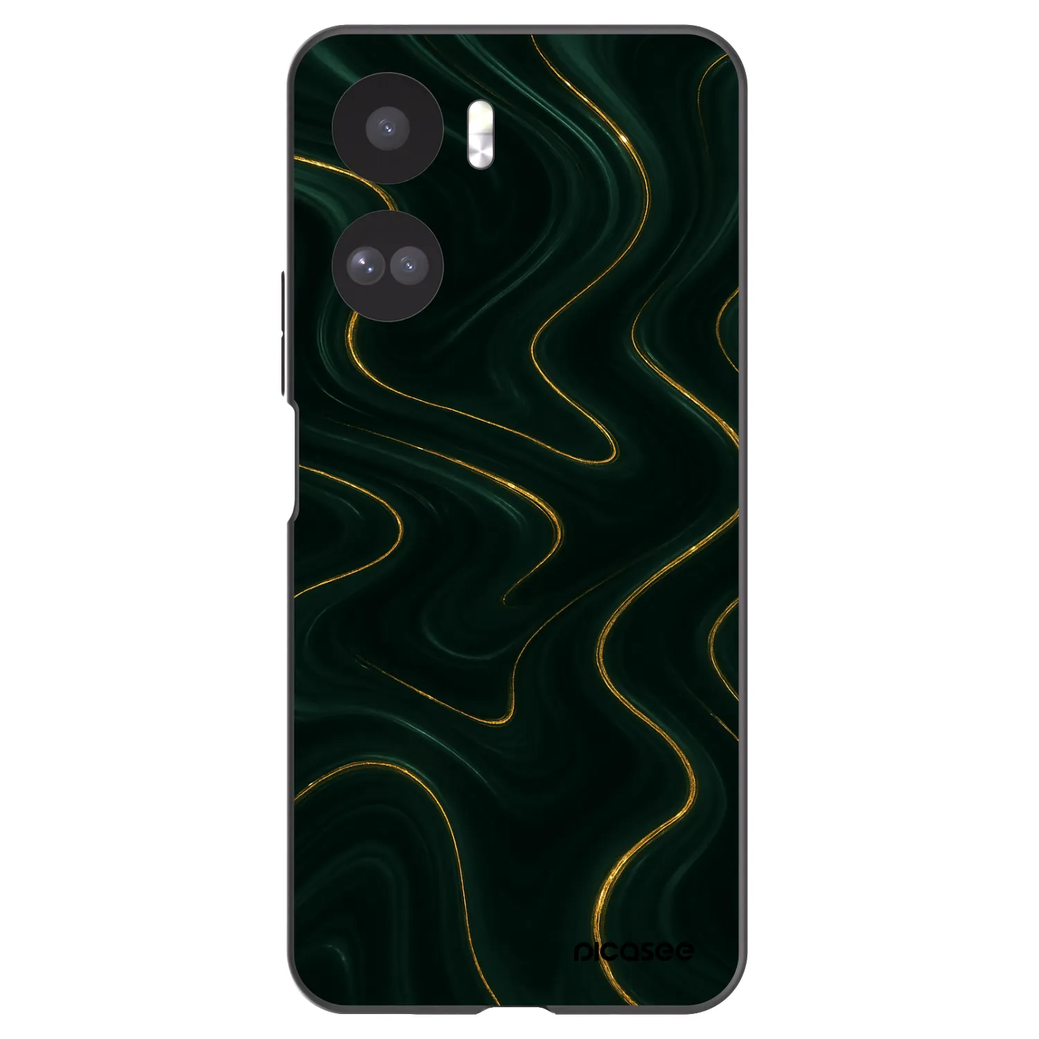 Picasee husă neagră din silicon pentru Honor 90 Lite 5G - Vawes